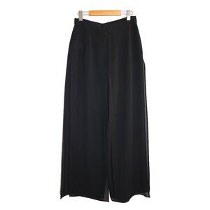 🔴 LAST CHANCE 🔴  Joseph Ribkoff Vintage Black Flowy Wide Leg Pants